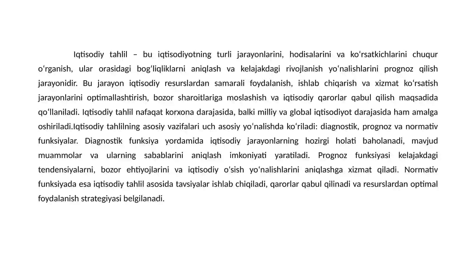 Iqtisodiy tahlilning asosiy usullari 3