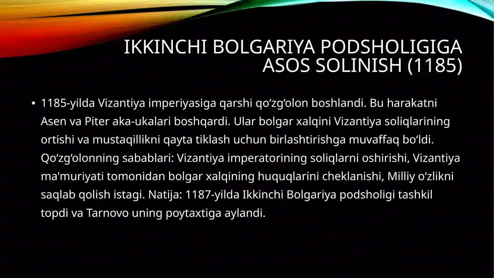 Ikkinchi Bolgariya podsholigi 3