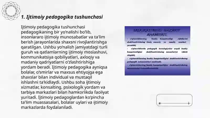 Ijtimoiy pedagogikanging nazariy asoslari 3