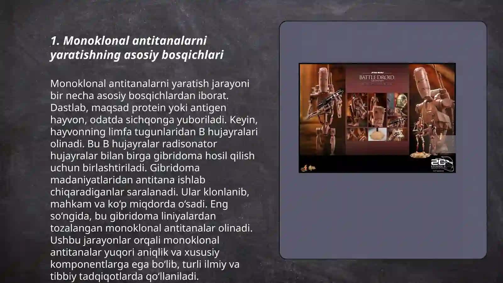 Monoklonal antitenalar olish 3