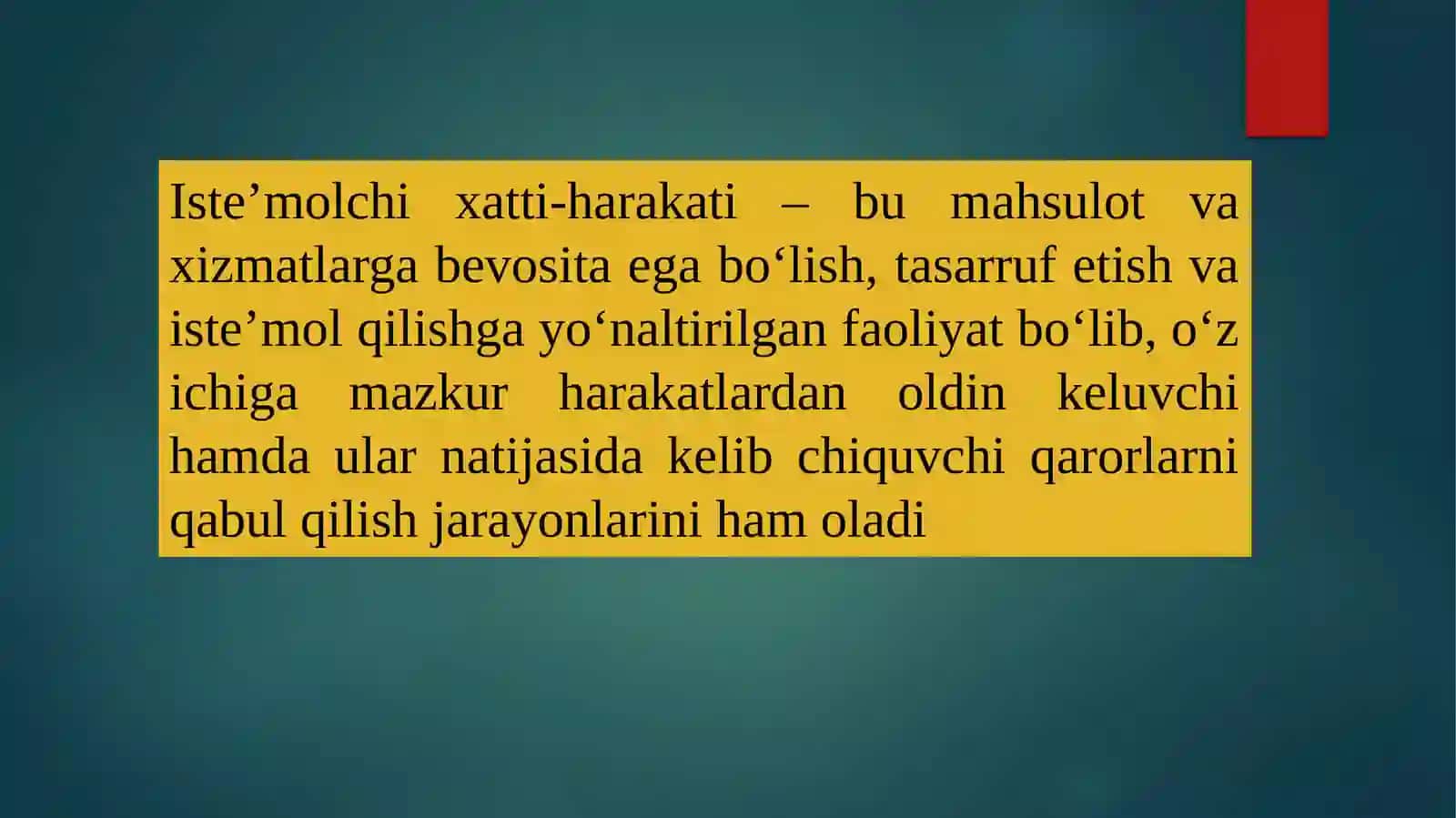 ZAMONAVIY ISTE’MOLCHI XATTI-HARAKATI 3