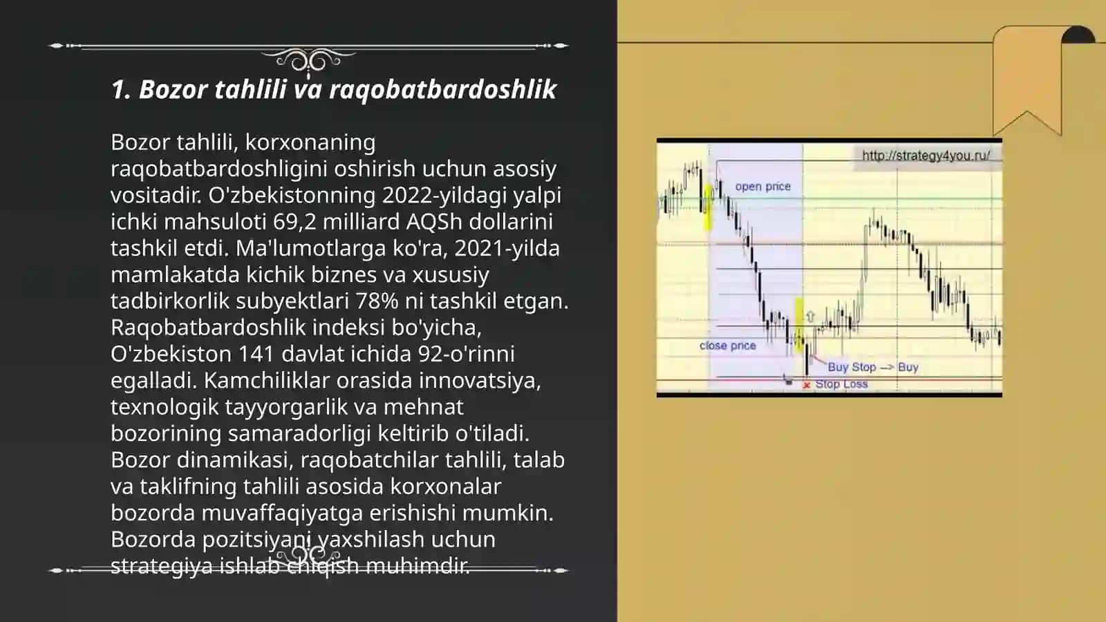 Bozor tahlili va raqobatbardoshlik 3