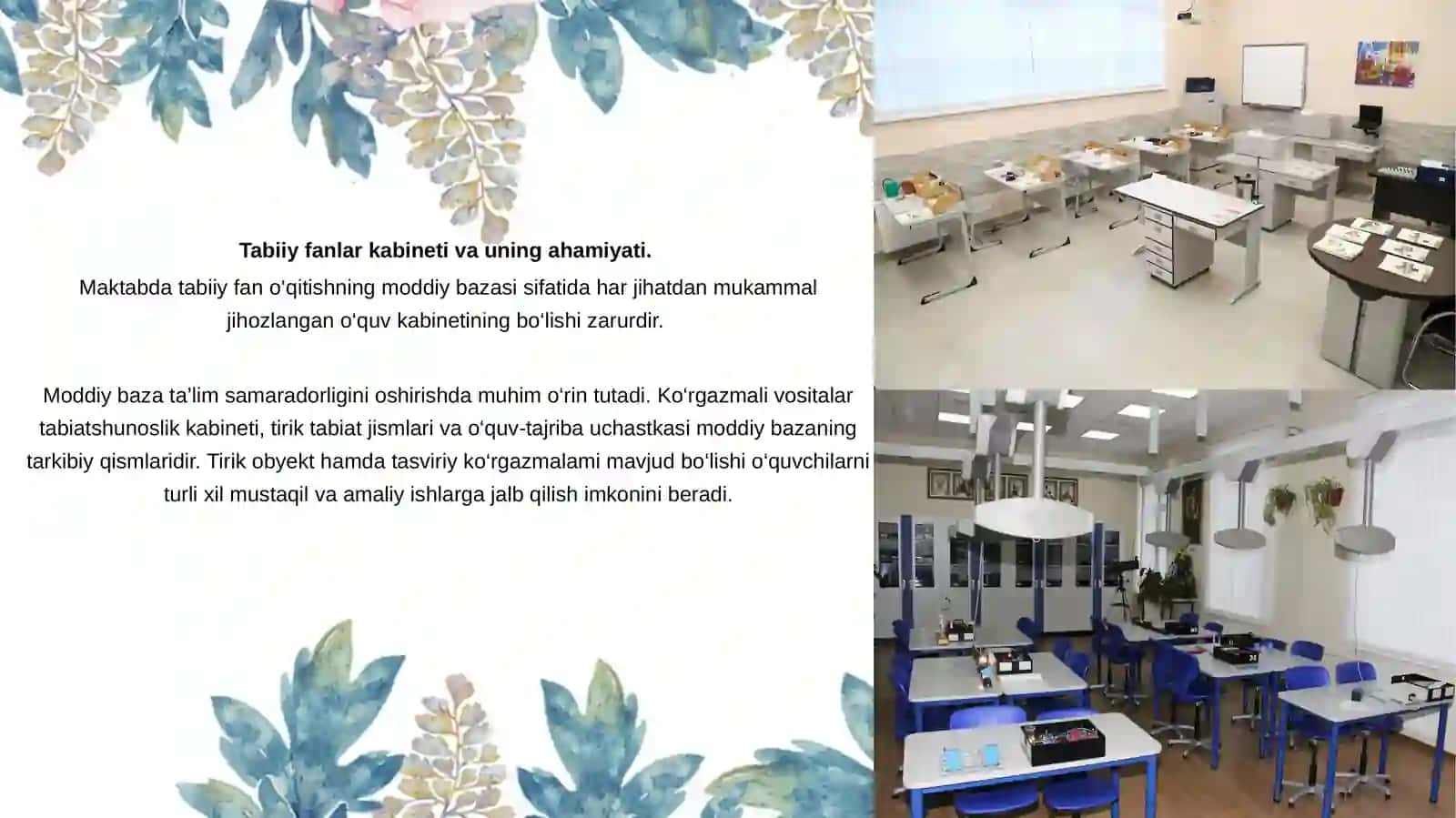 Tabiatshunoslikning moddiy bazasi 3
