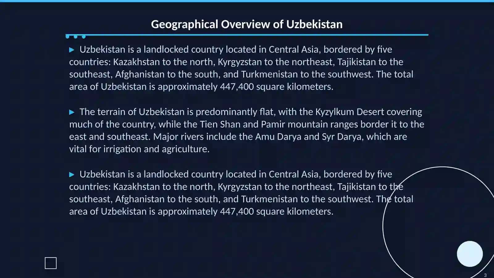 Neighboring countries of Uzbekistan 3