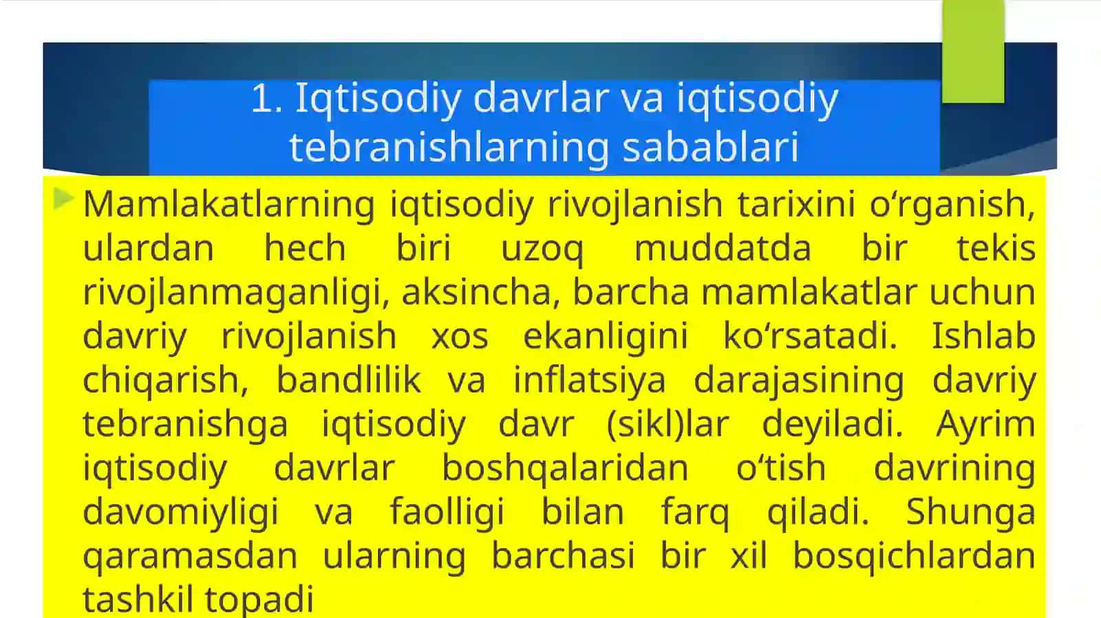 Iqtisodiytebranishlar,ishsizlik 3