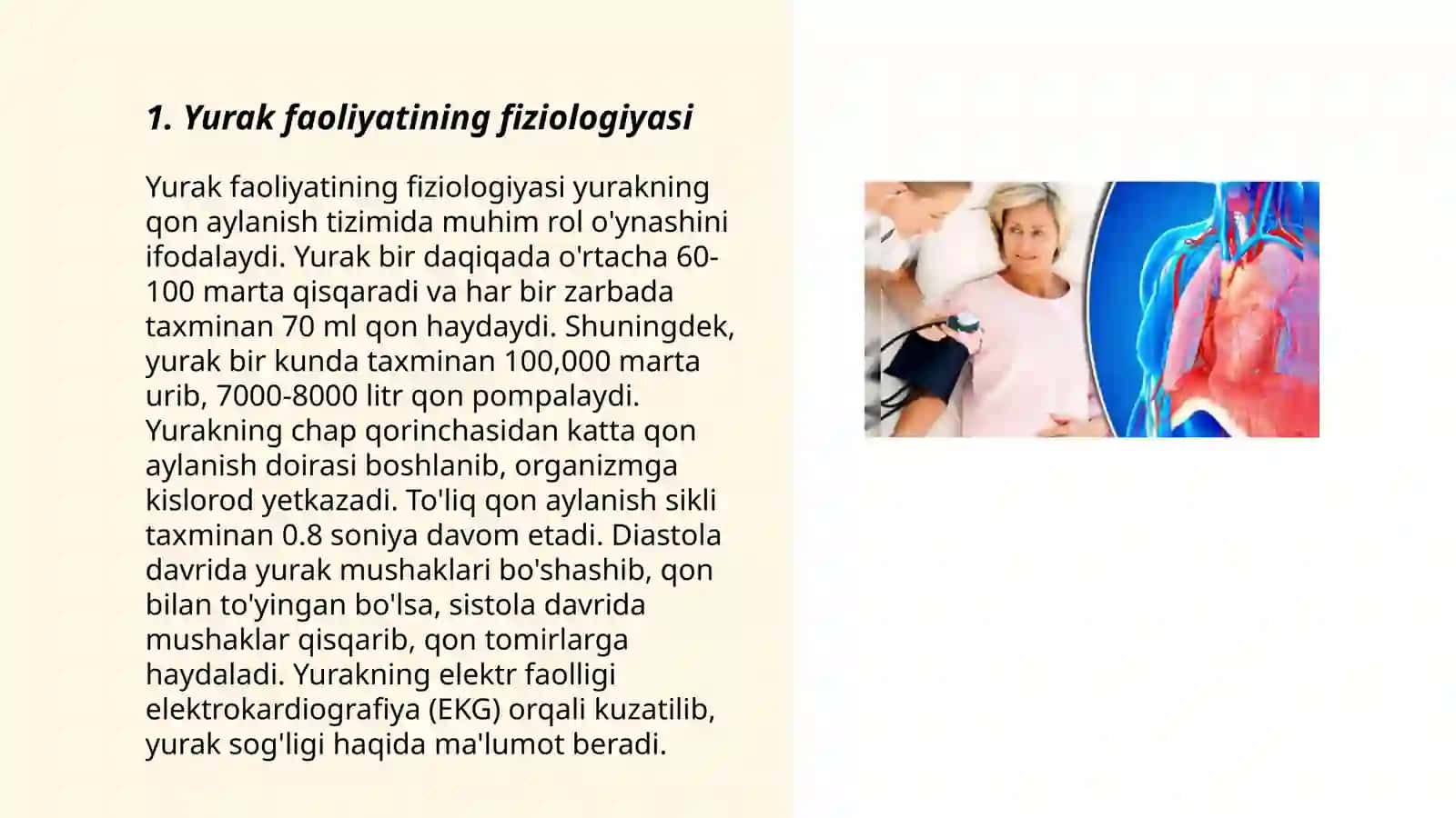 Yurak faoliyatining boshqarilishi 3