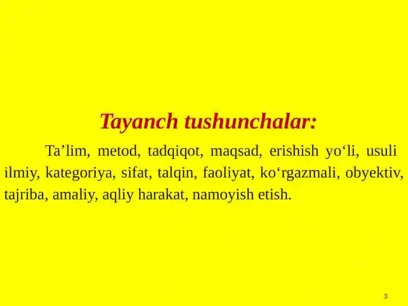 Ta’limni tashkil etish shakllari va turlari 3