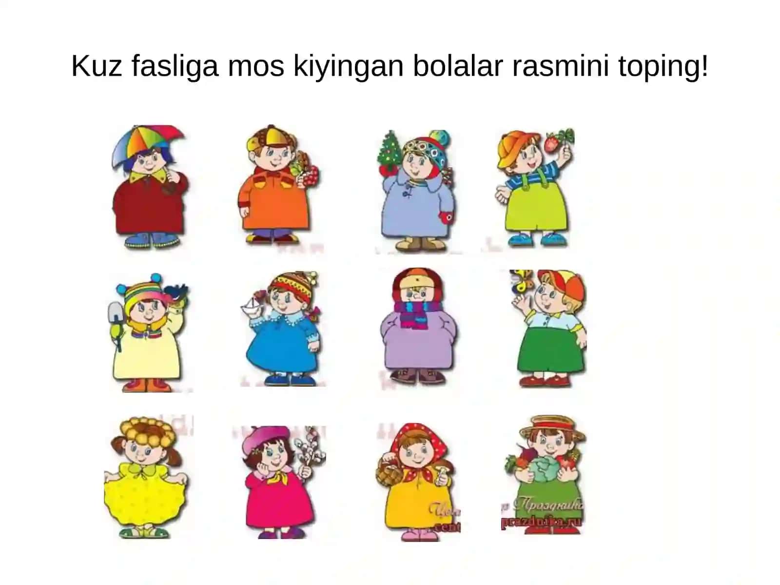 Oltin kuz mavzusida ochiq dars ishlanmalar va taqdimotlar 3