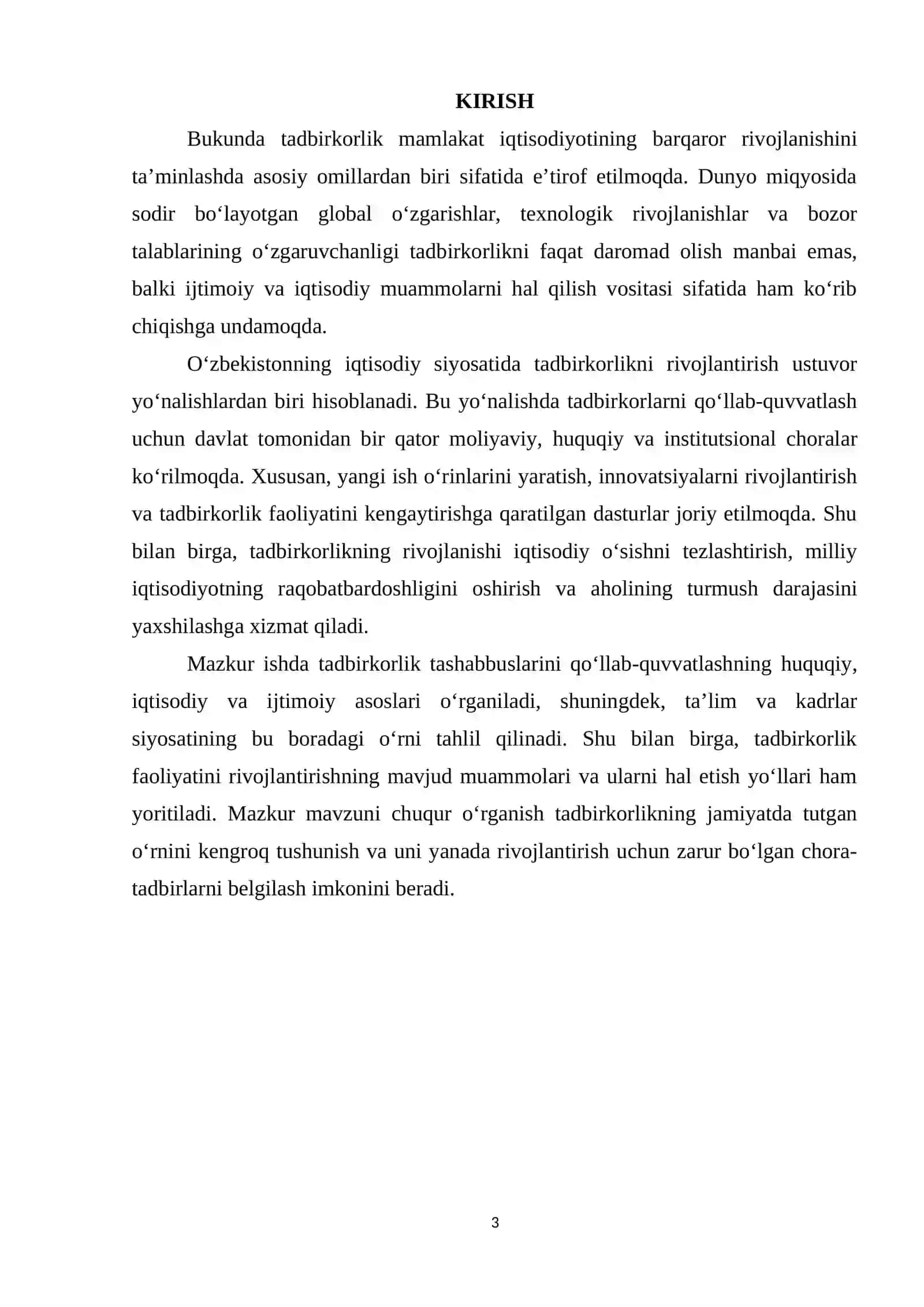 Tadbirkorlik tashabbuslarini qo‘llab-quvatlash 3