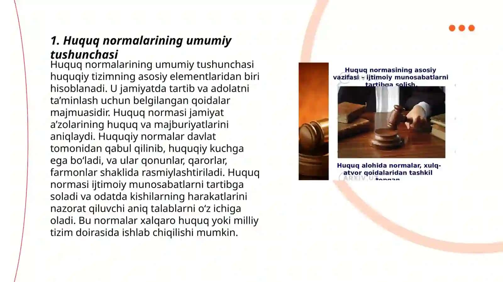 Huquq normalari va ularning tasnifi 3