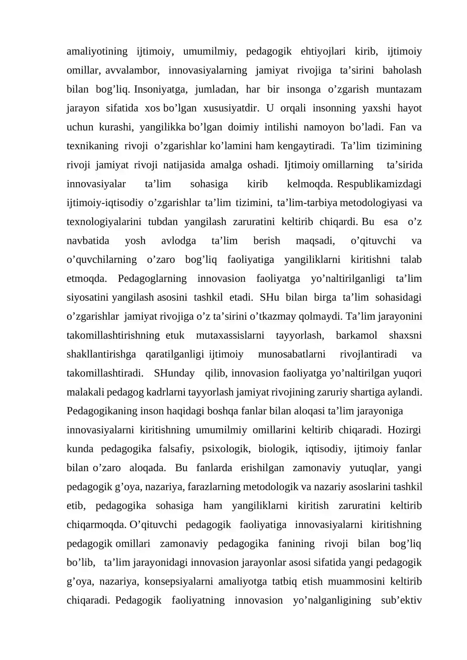 Yangilik va uning turlari. Innovatsiya va uning turli tasniflari 3