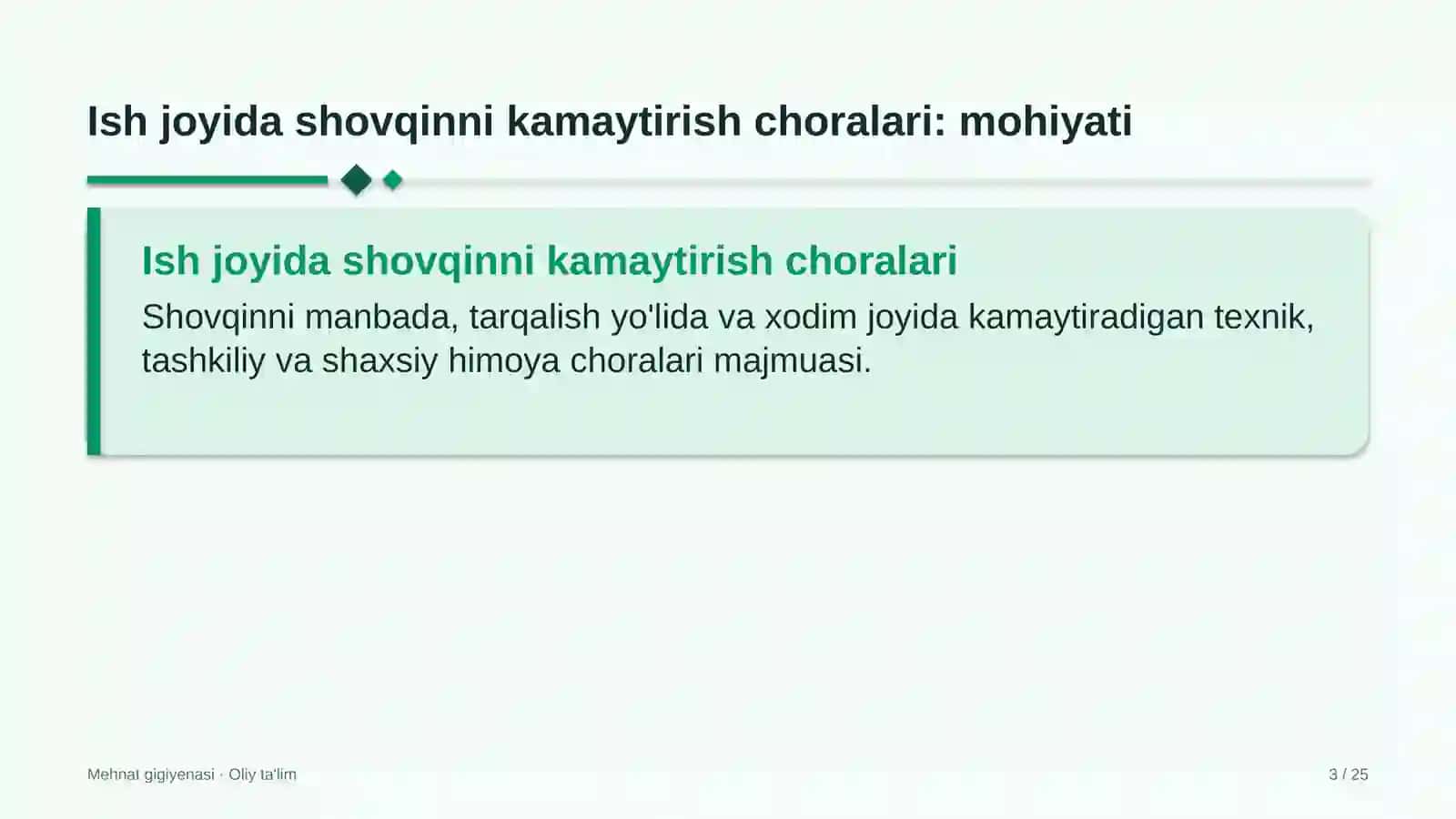 sement zavodlarida ish joyida shovqinni kamaytirish choralari 7290 3