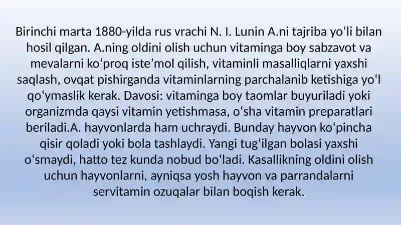 Nasliy avitaminozlar 3
