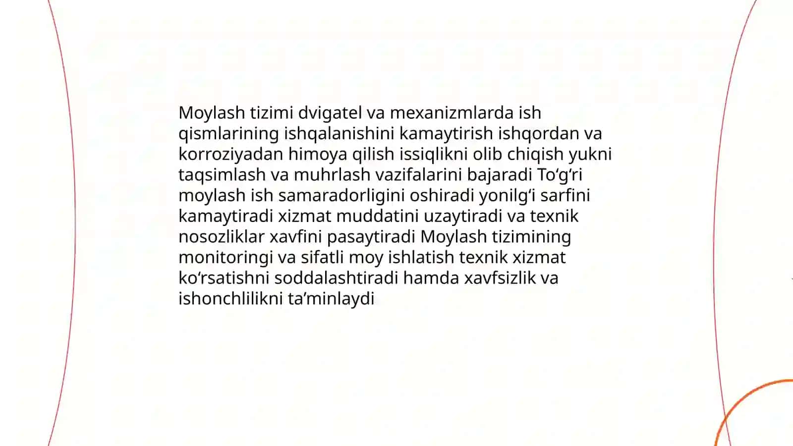 Moylash tizimi 3