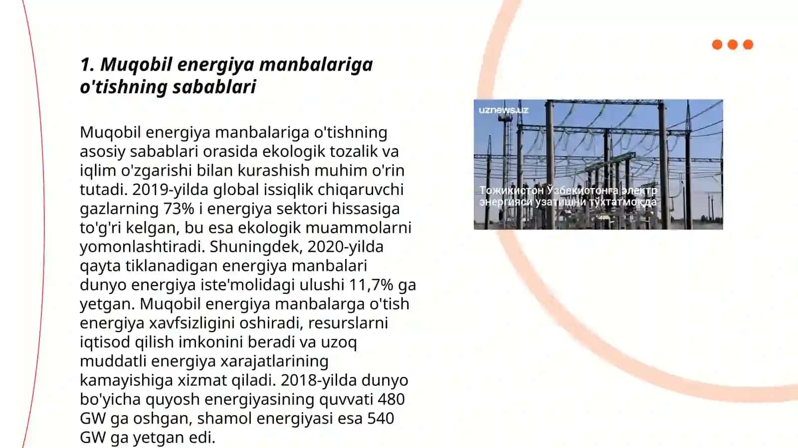 Alternativ energiyaning zaruriyati 3