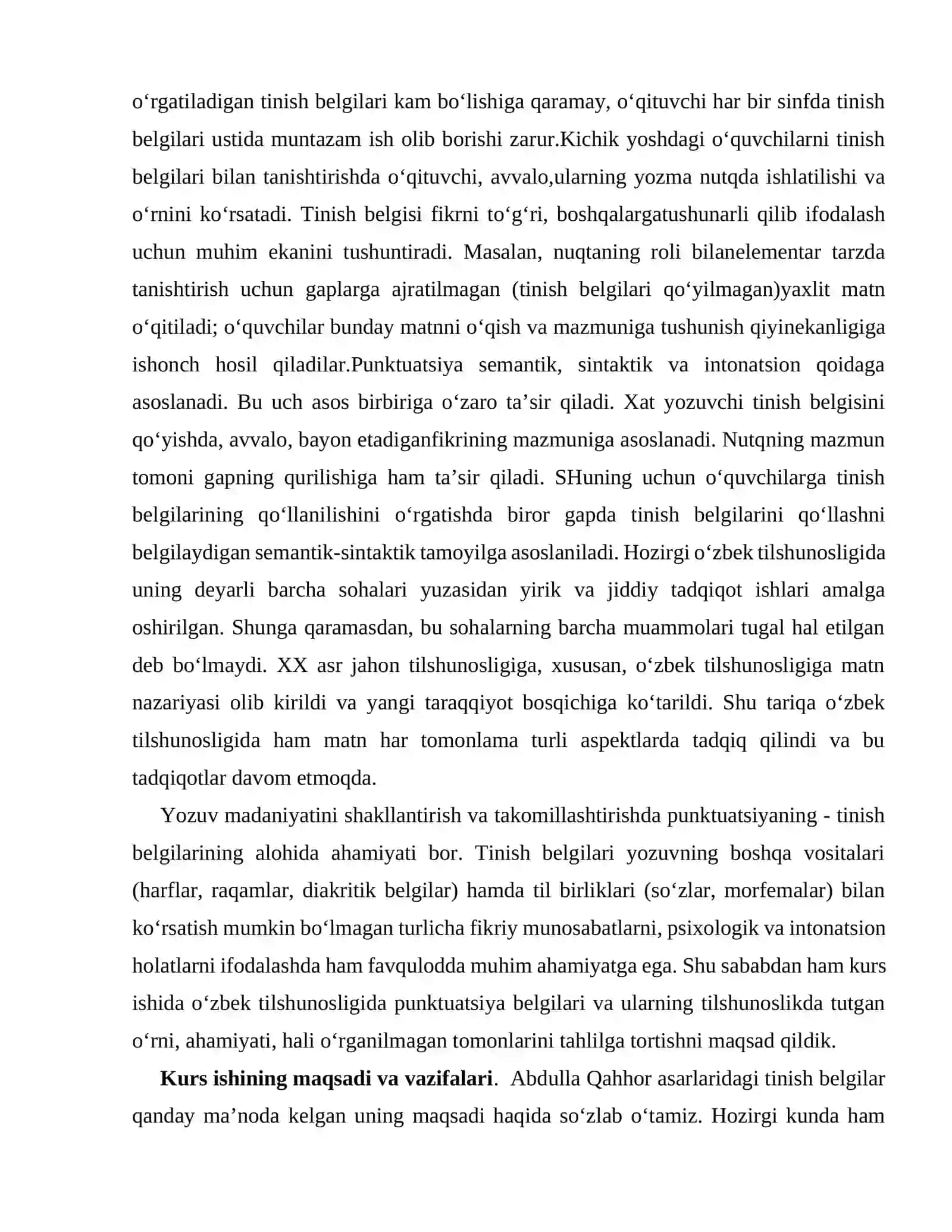 Abdulla Qahhor hikoyalarida tinish belgisining ishlatilishi 3