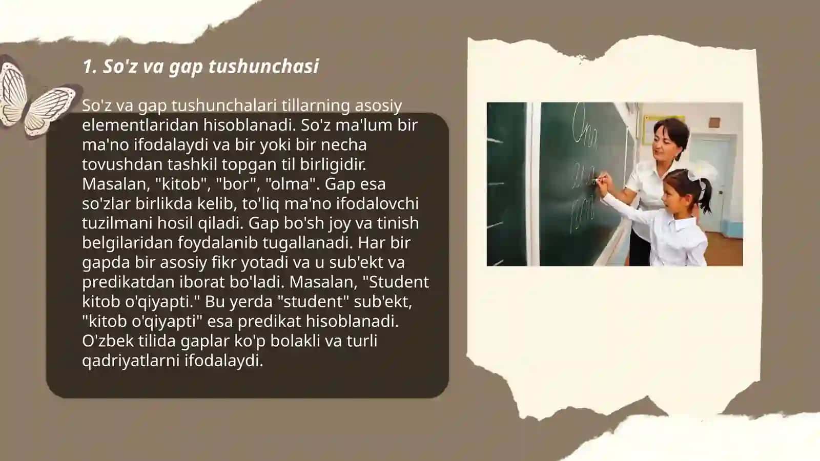 Boshlangʻich sinfda gap ustida ishlashdagi izchillik 3