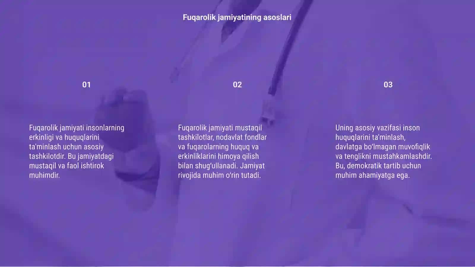 Fuqarolik jamiyati 3