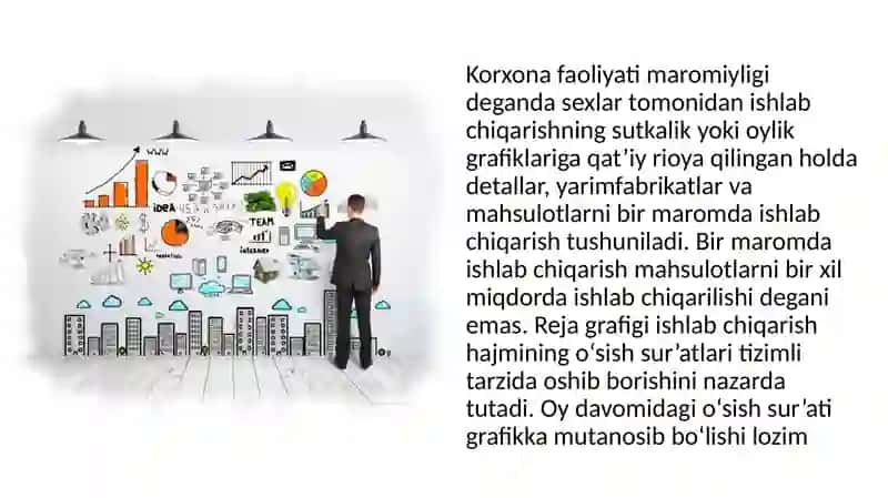 Mahsulot ishlab chiqarish maromiyligi tahlili 3