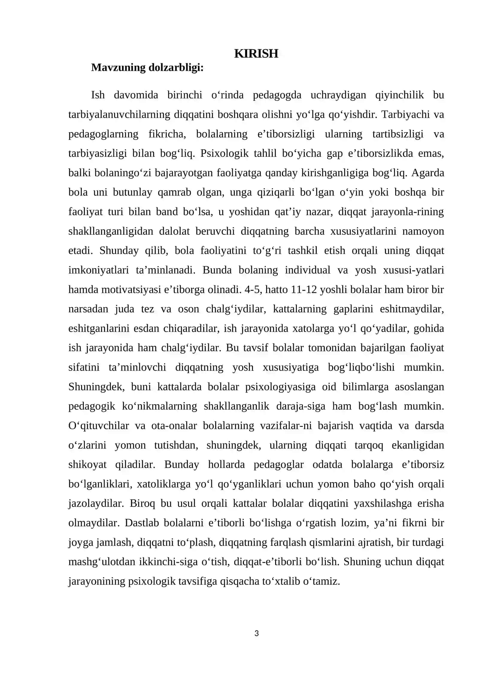 Diqqat va orientirofka refleksi 3