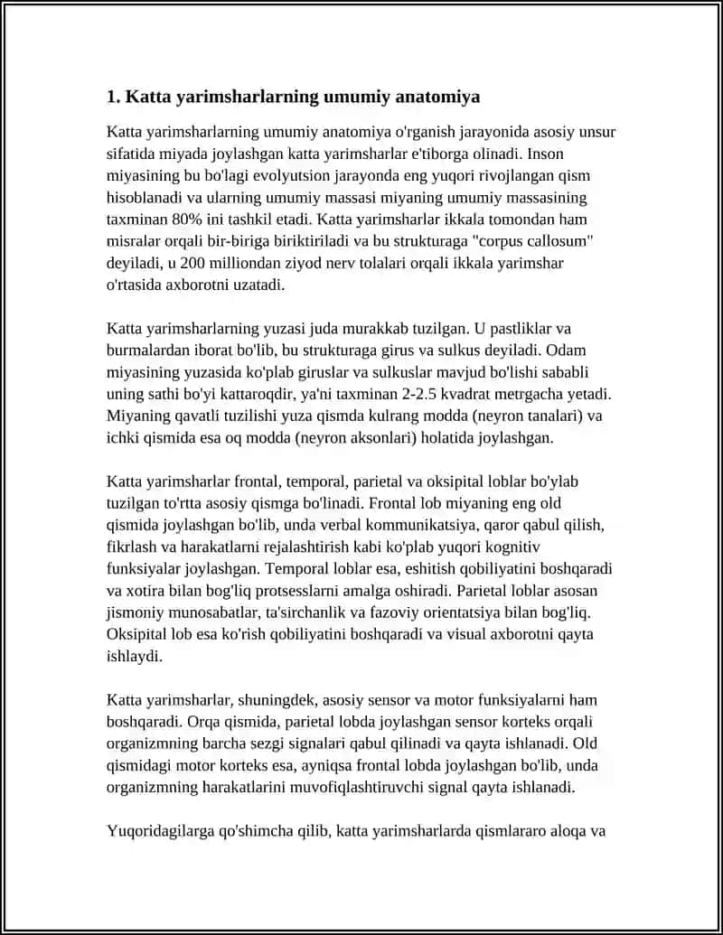 BOSH MIYANING KATTA YARIMSHARLAR TUZILISHI 3