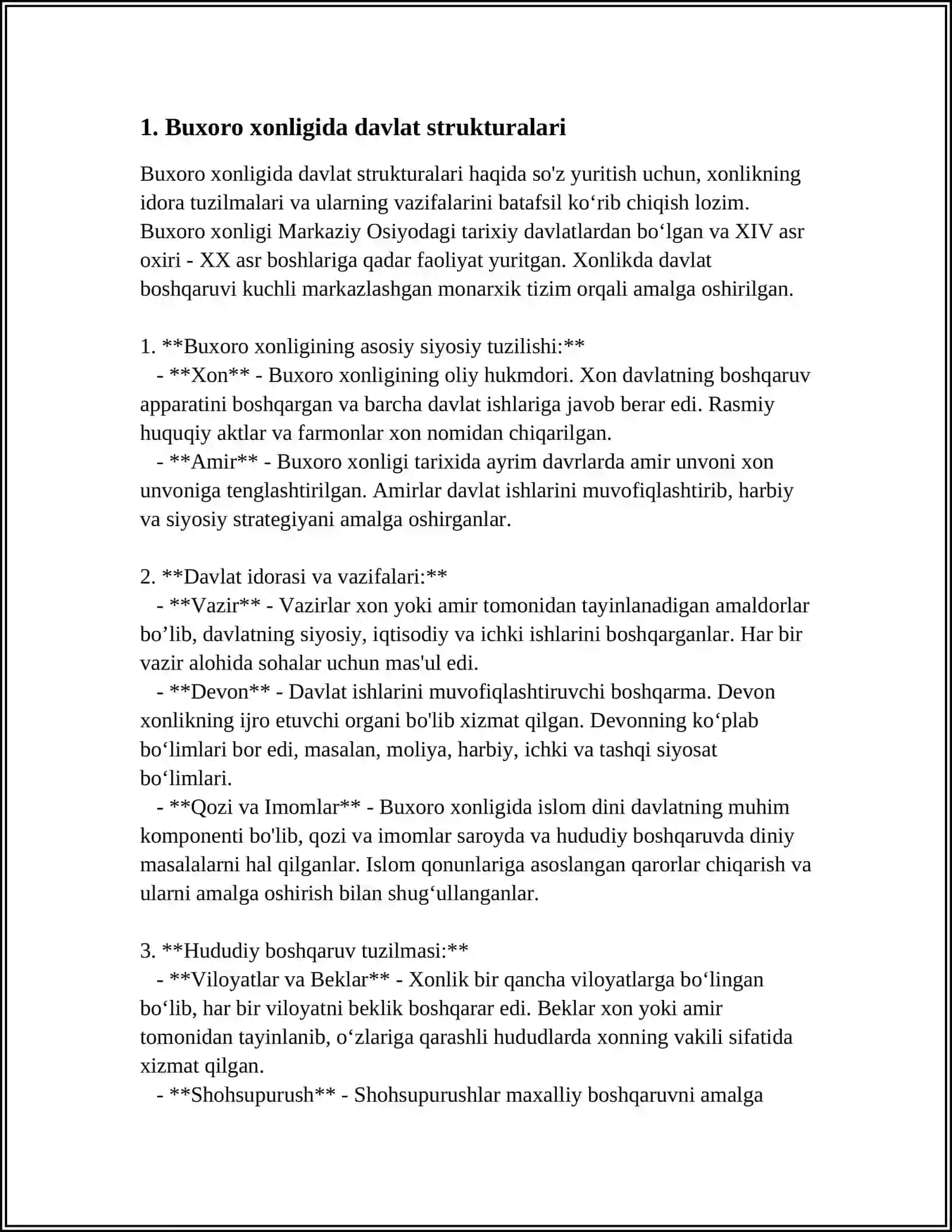 Buxoro xonligida davlat boshqaruvı 3
