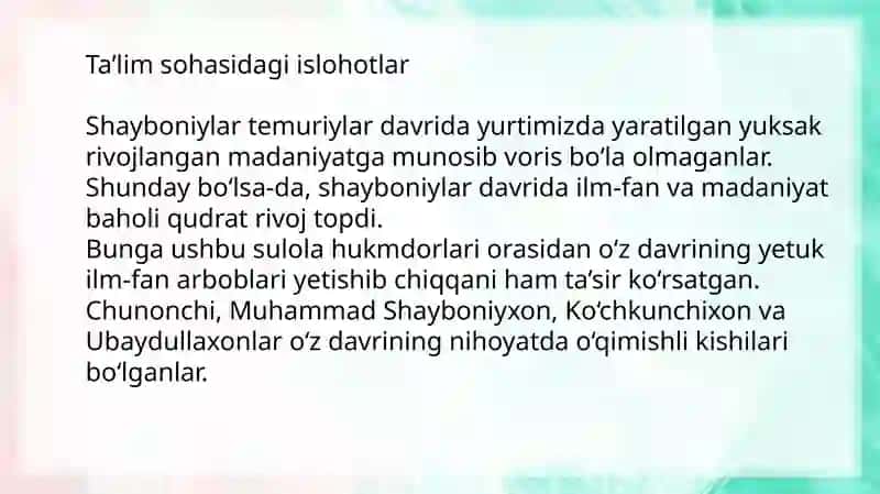 Buxoroxonligidaijtimoiyiqtisodiyhayot 3