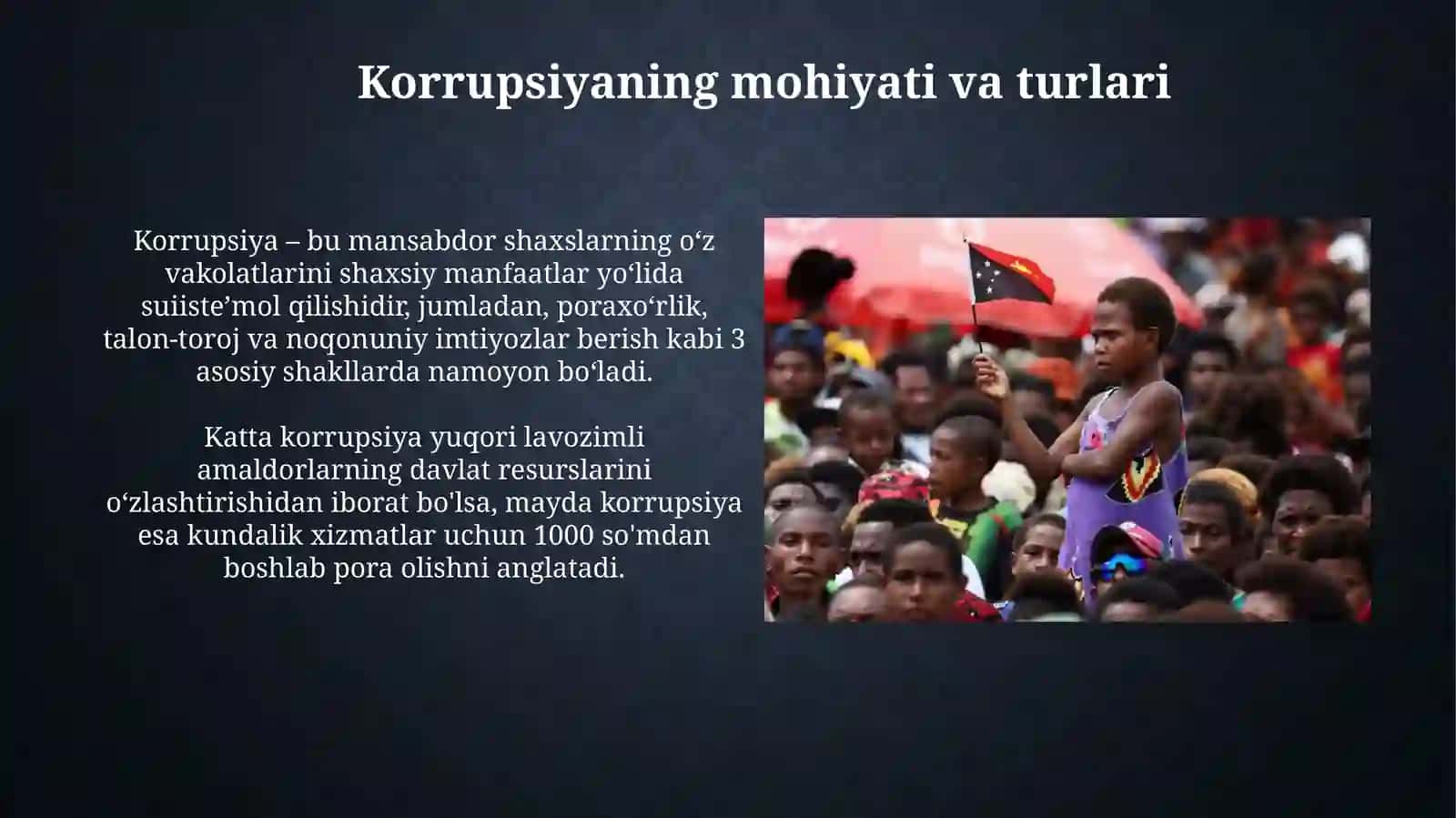 Korupsiyaga qarshi kurash 3