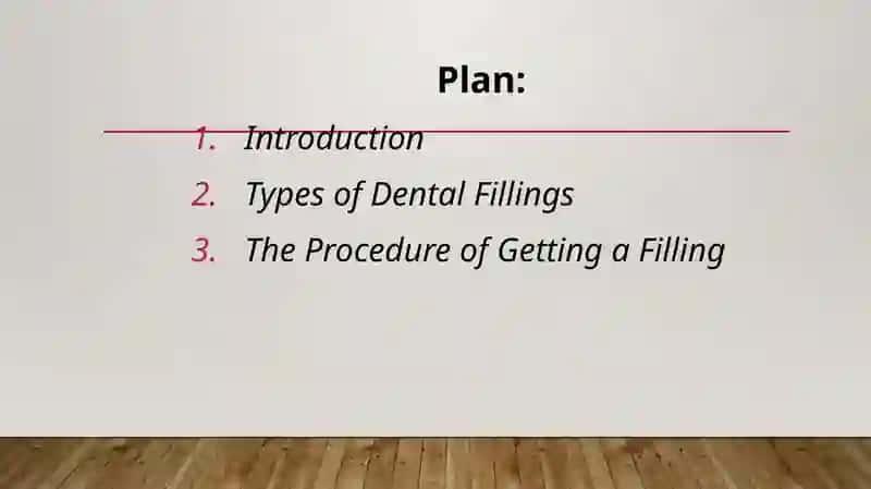 Dental fillings 3