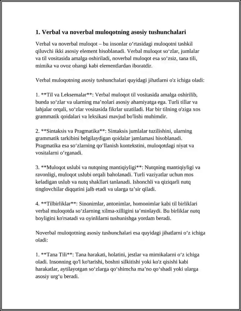 PATSIENT BILAN VERBAL VA NOBERBAL MULOQOT KO'NIKMALARI 3