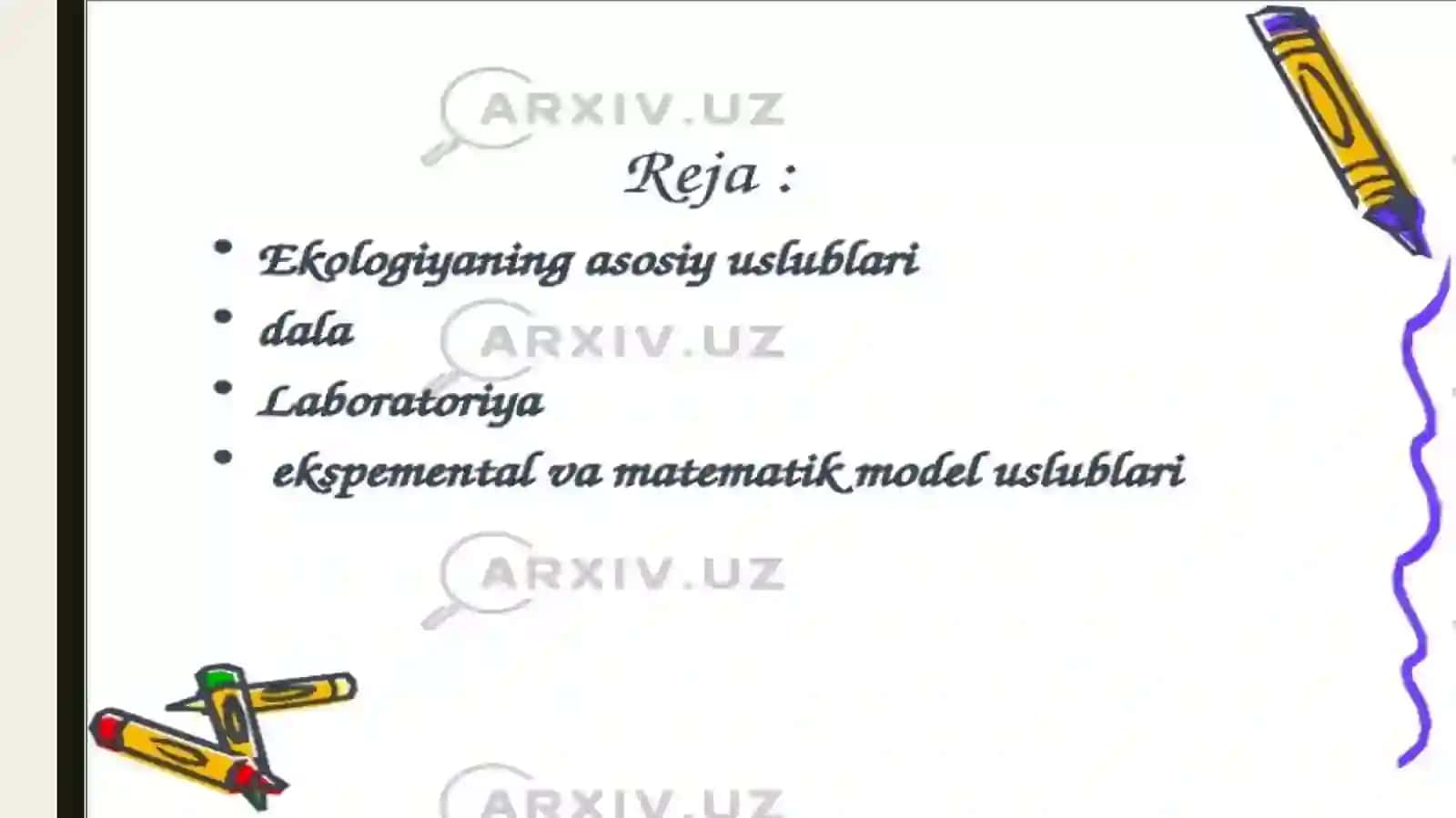 ekologiya modellari 3