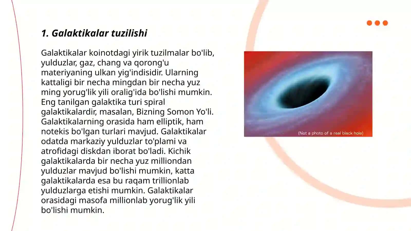 Galaktikalar, qora tuynuklar, kvazarlar 3