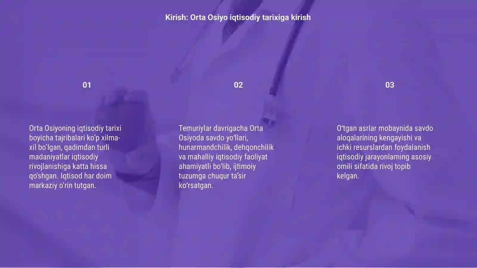 Orta osiyodagi temuriylar davrigacha bolgan iqtisodiyot goyalari 3