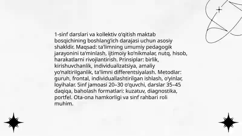 Sinf darslari va kollektiv oʻqitish 3