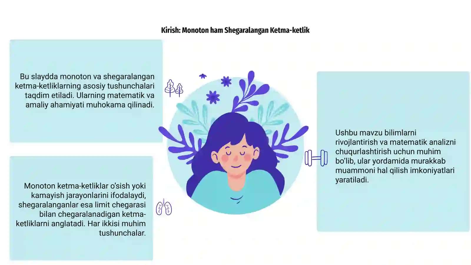Monoton ham Shegaralangan Ketma-ketlik 3