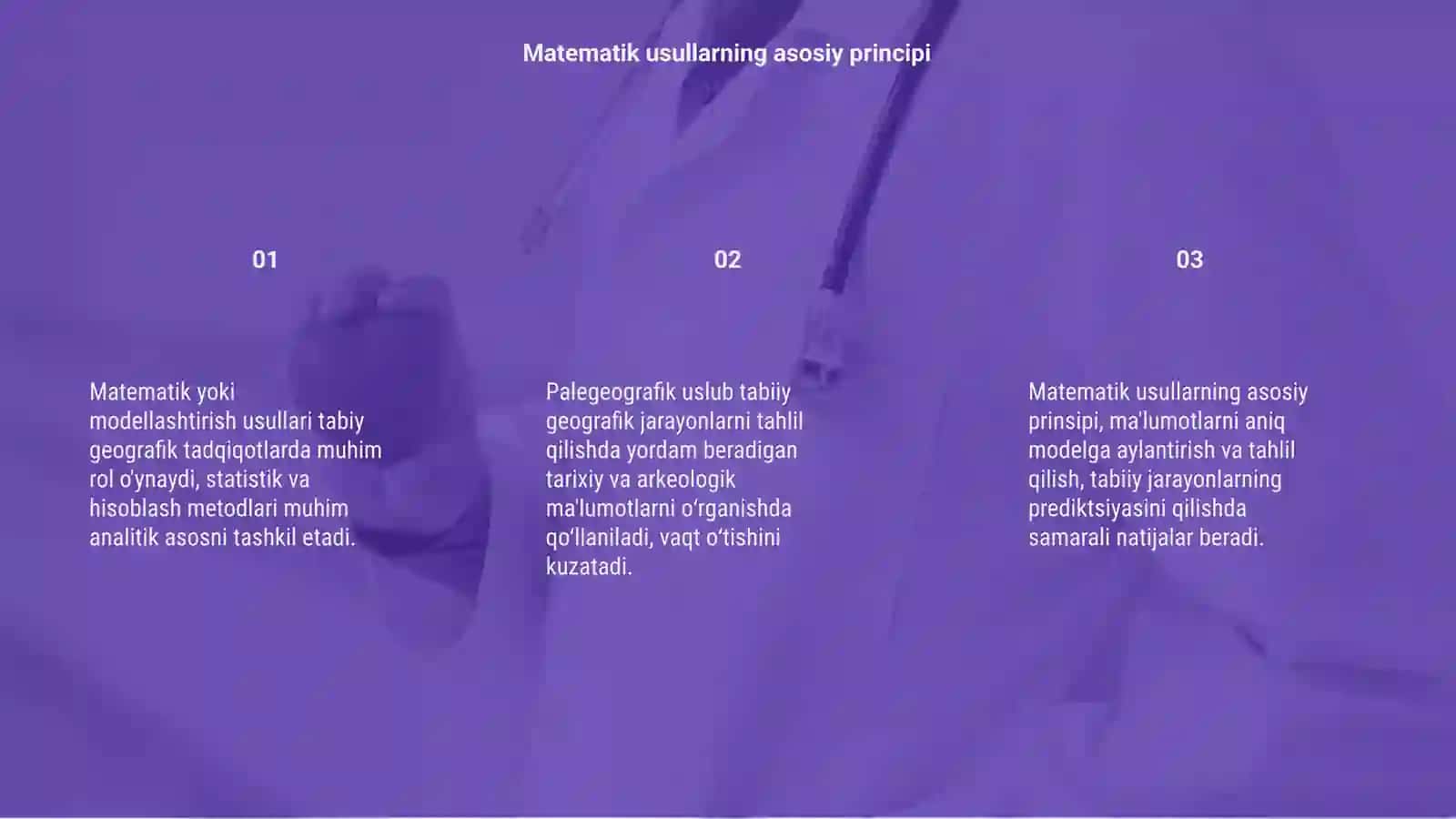 Tabiy Geografik Tadqiqotlar Asoslari 3
