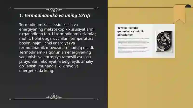 Termodinamika va uning qonunlari 3