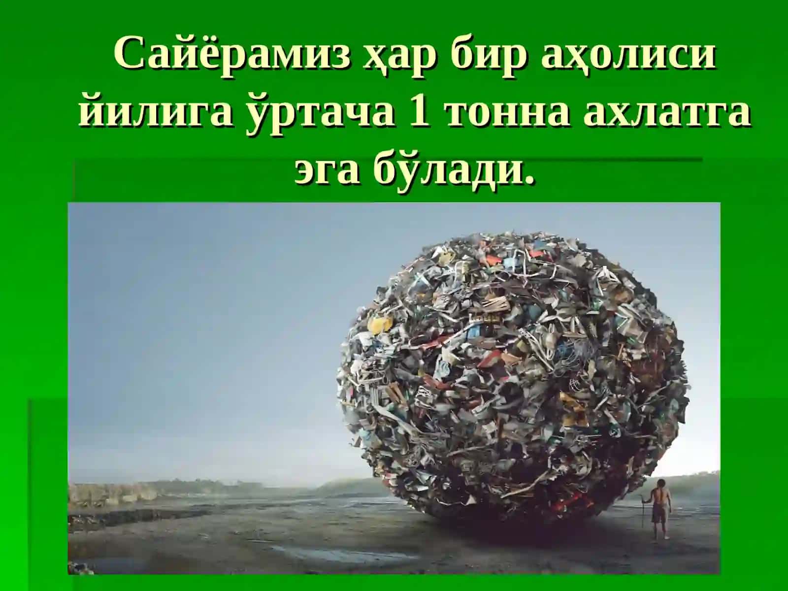 Саноат ишлаб чиқариш чиқиндилари турлари ва синфланиши 3