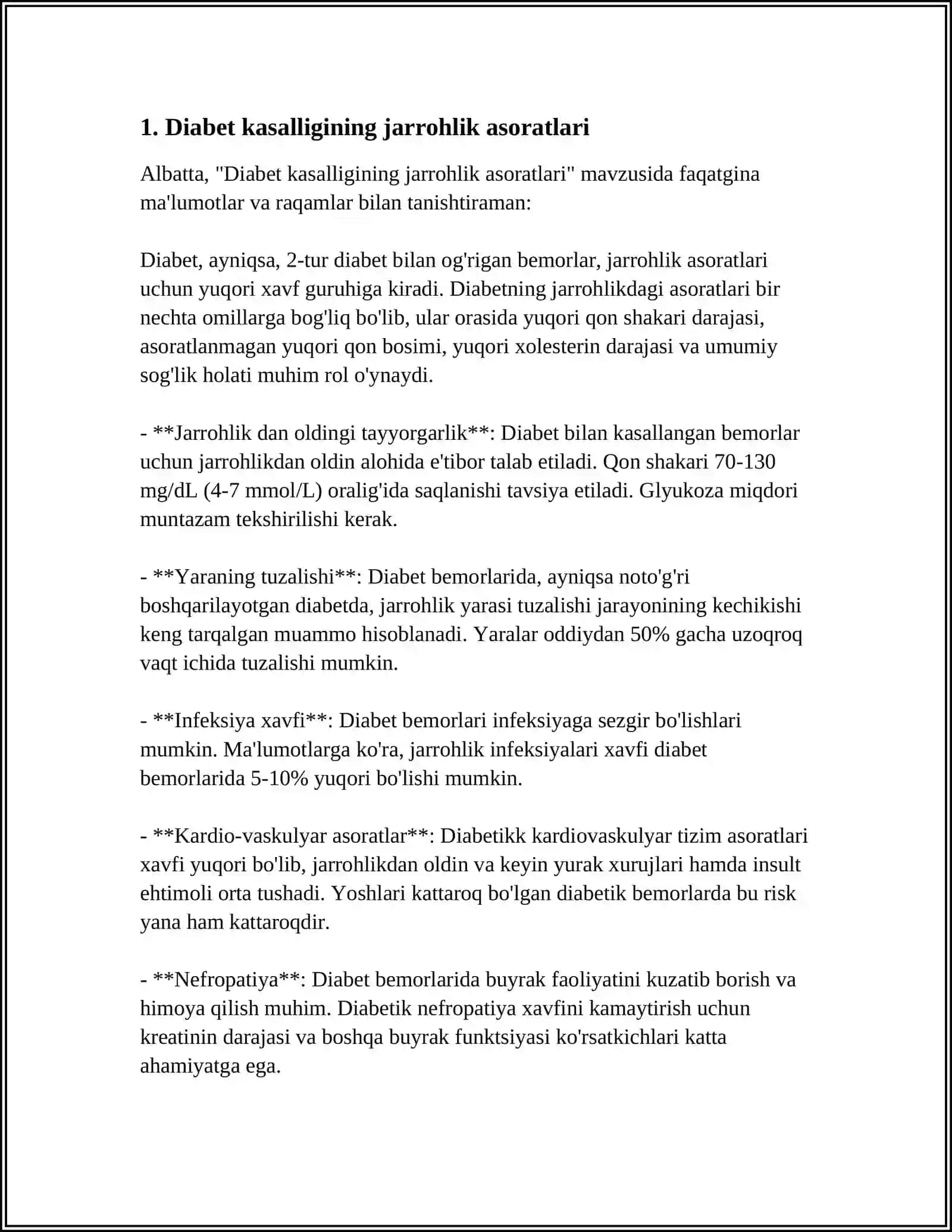 QANDLI DIABET XIRURGIK ASORATLARI 3