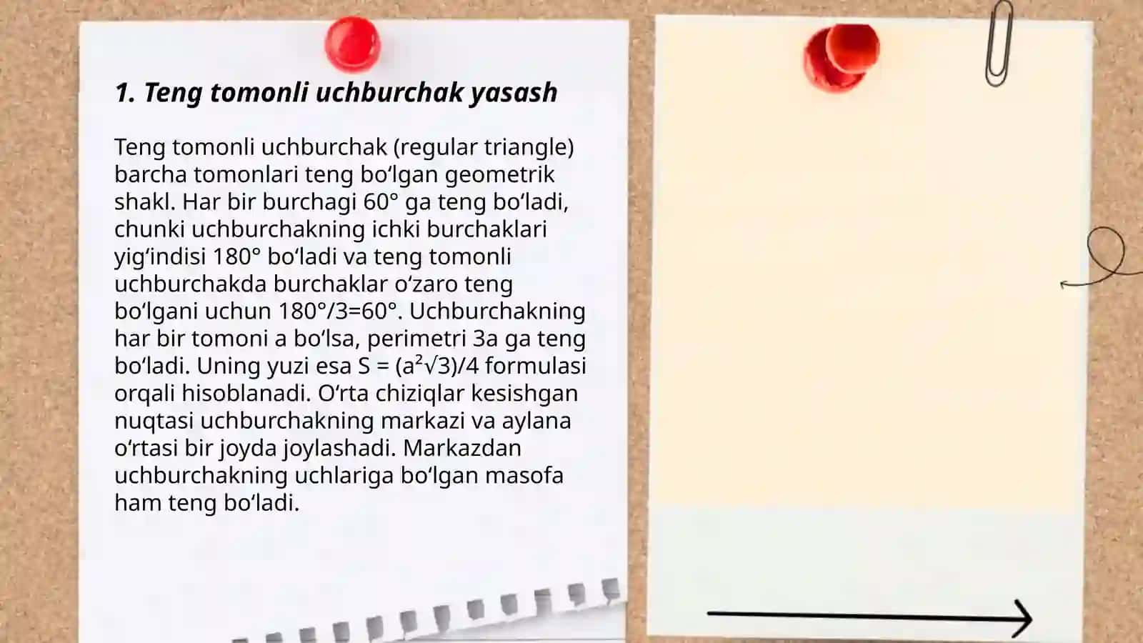 Uchburchakning ichki burchaklari 3