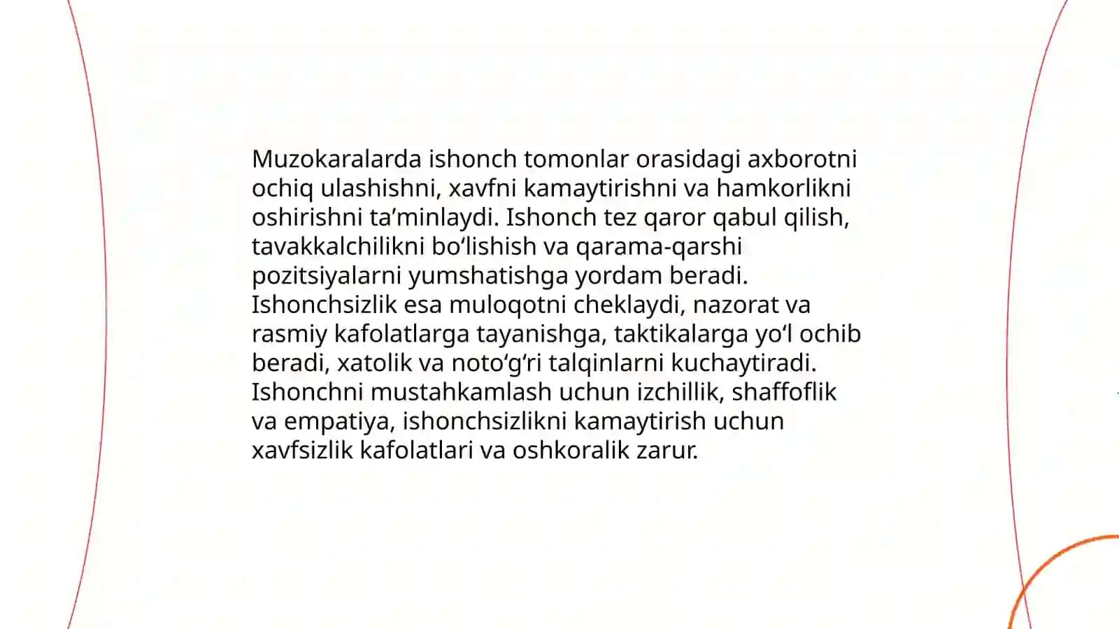 Muzokaralar olib borishning psixologik jihatlari 3