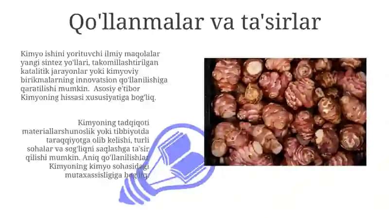 Kimyoning dolzarb masalalariga bag'ishlangan ilmiy maqolalar 3