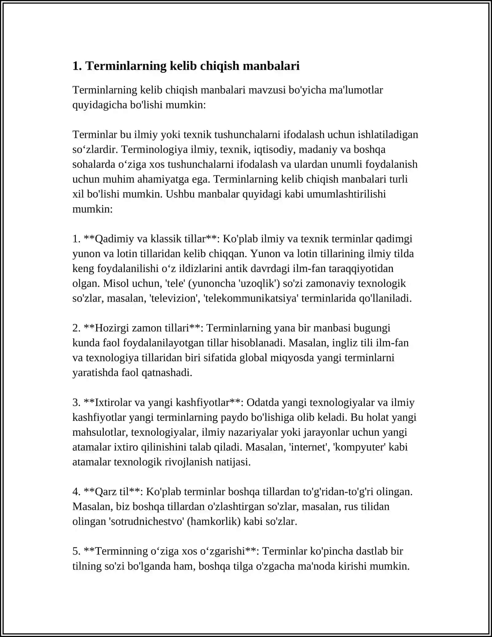 TERMINLARNING YASALISH USULLARI 3