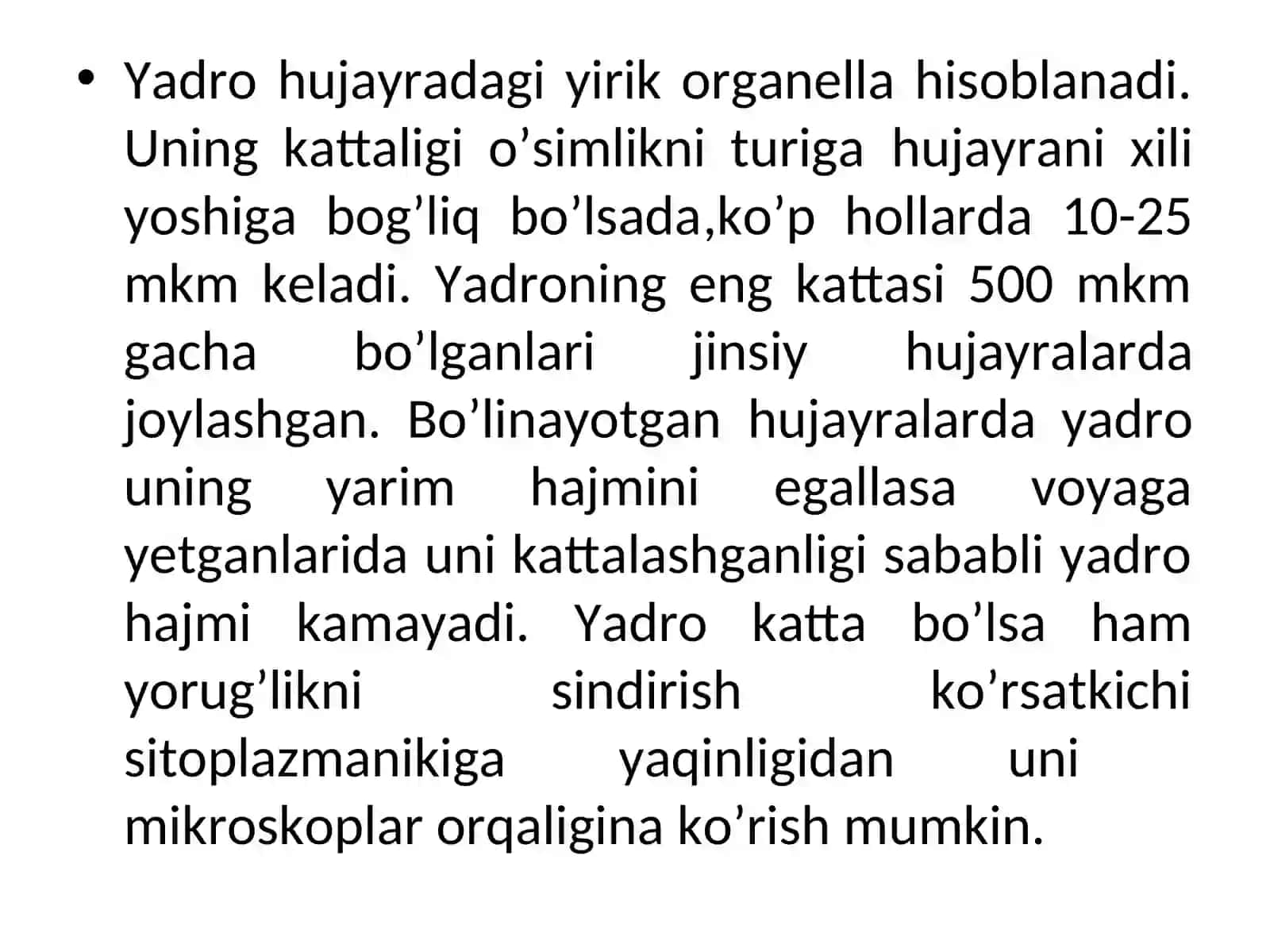 Hujayra yadrosi 3