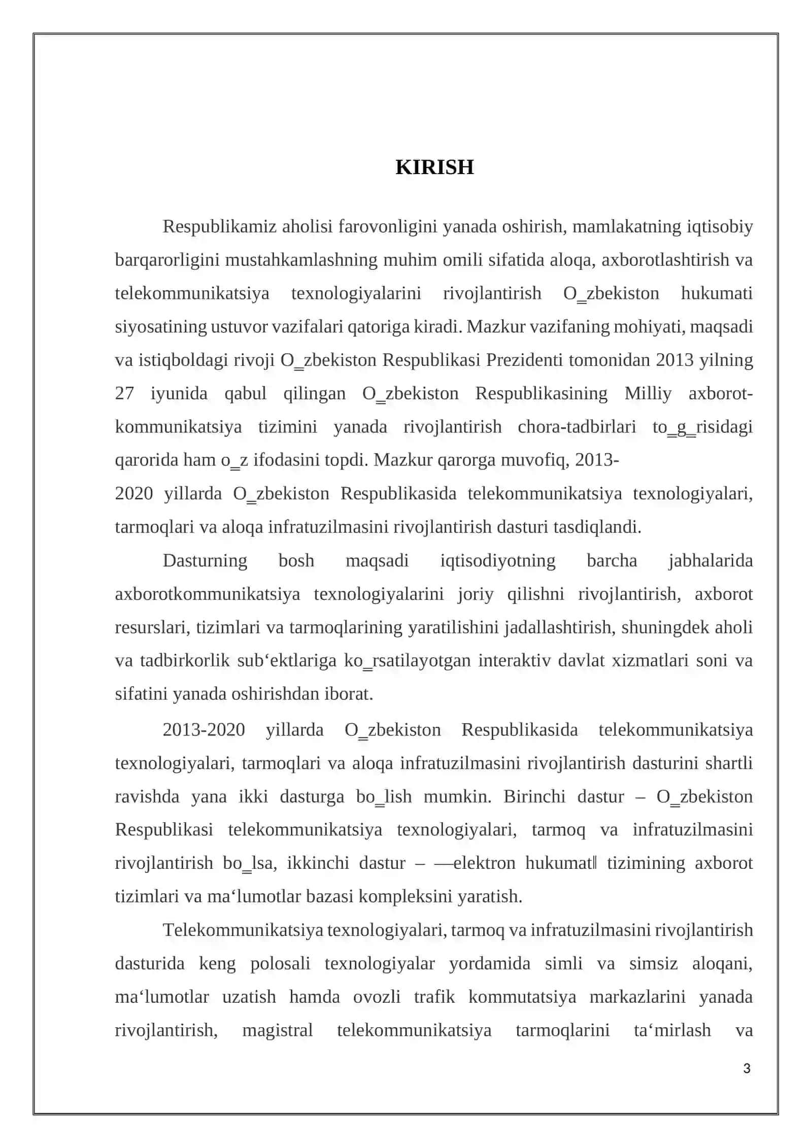 Elektron xukumat о’quv kursini mobil ilovasini yaratish 3
