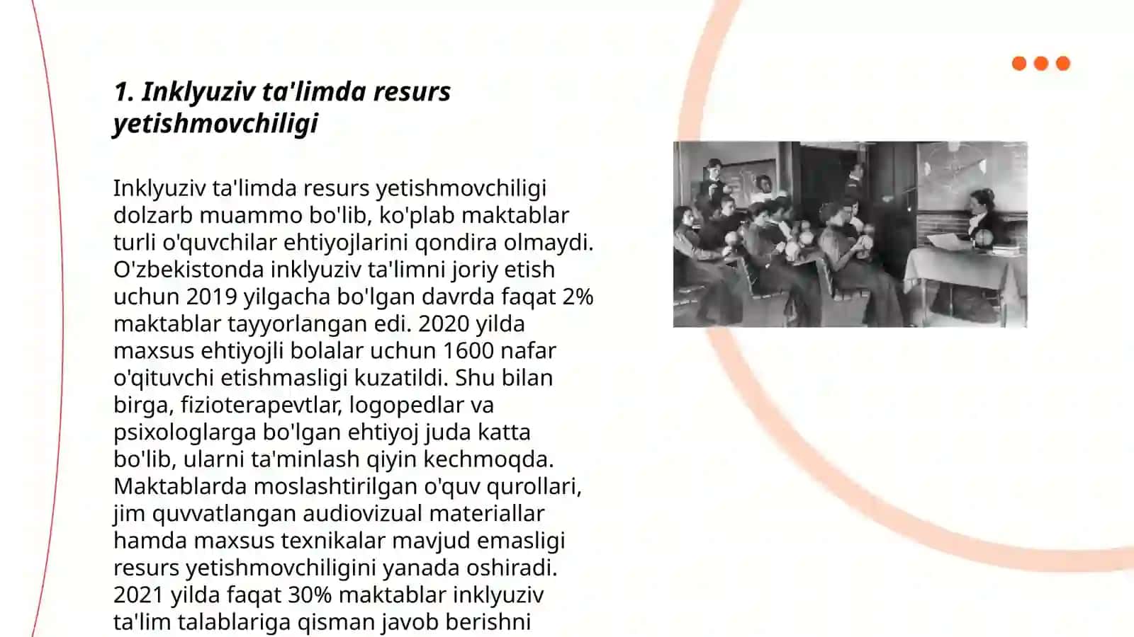 Inklyuziv ta'limning muammolari 3