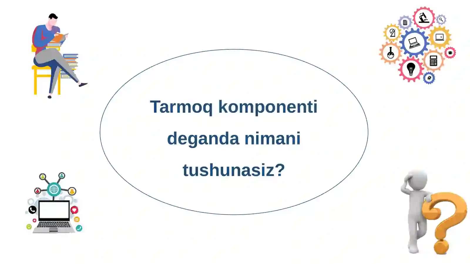 Tarmoqkomponentlari. Kabel, Jek, Hub, Switch, Router, modem 3