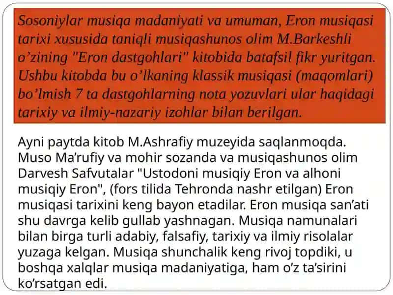 Eronxalqining milliyan’analari 3