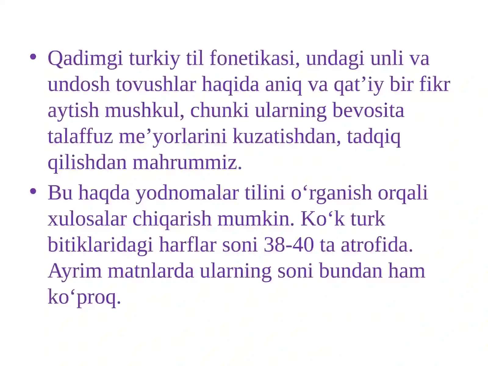 Qadimgi turkiy til fonetikasi 3