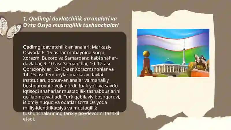 Oʻzbekistonda mustaqillik gʻoyalarining tarixiy asoslari 3